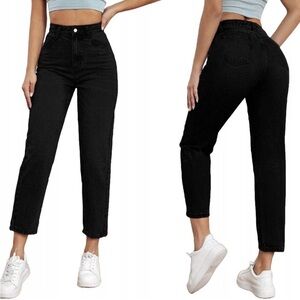 NWT Vintage Leigh Morgan Black Jeans- Size 12/ Large